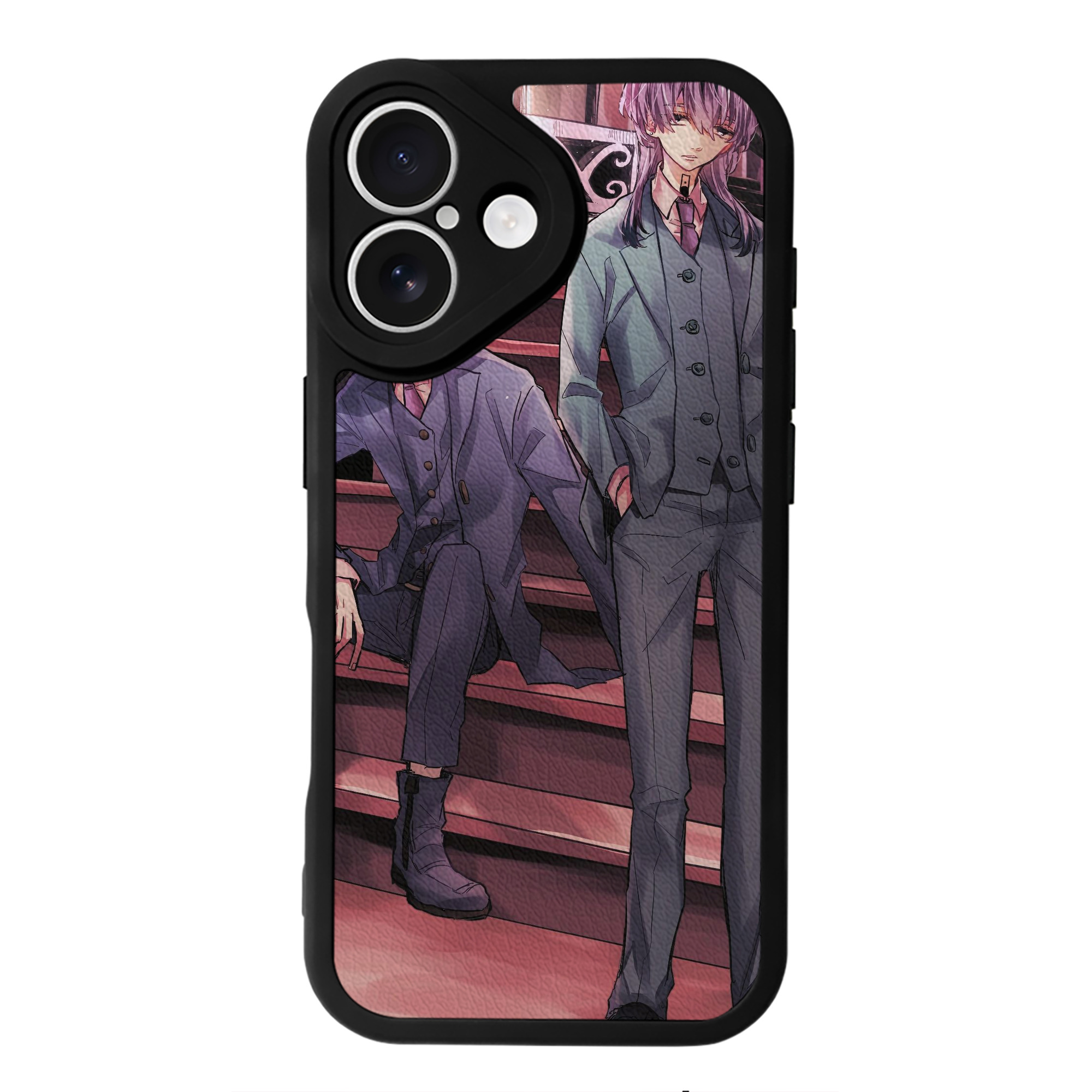 （画像用） 東京リベンジャーズ Tokyo Revengers 【iPhone 16シリーズ対応】シリコンスマホケース（レザー調） 材質：シリコン